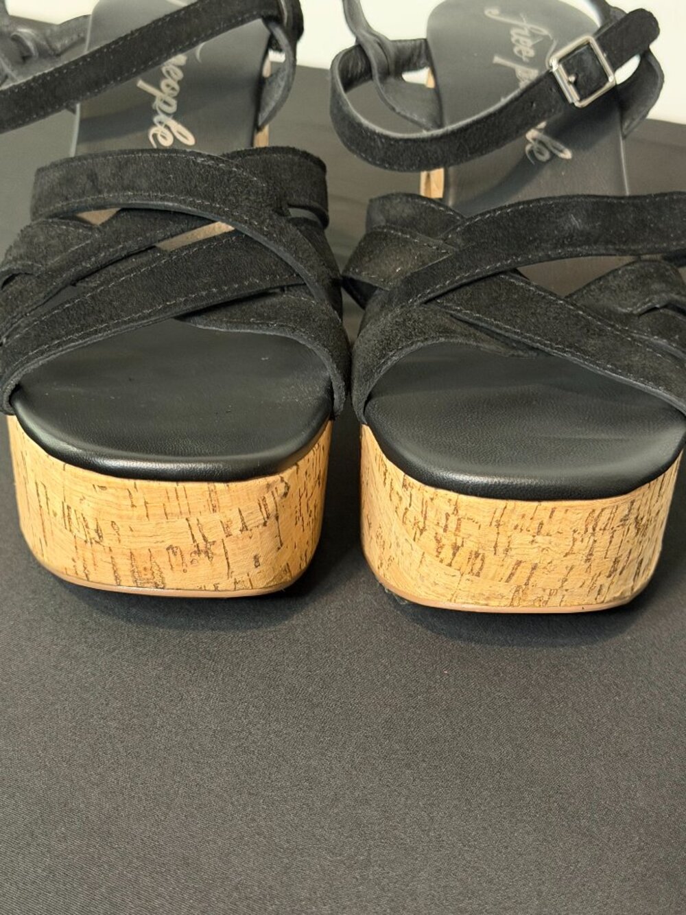 NWOT (9) Free People Lisbon Platform Sandal - Picture 12 of 13